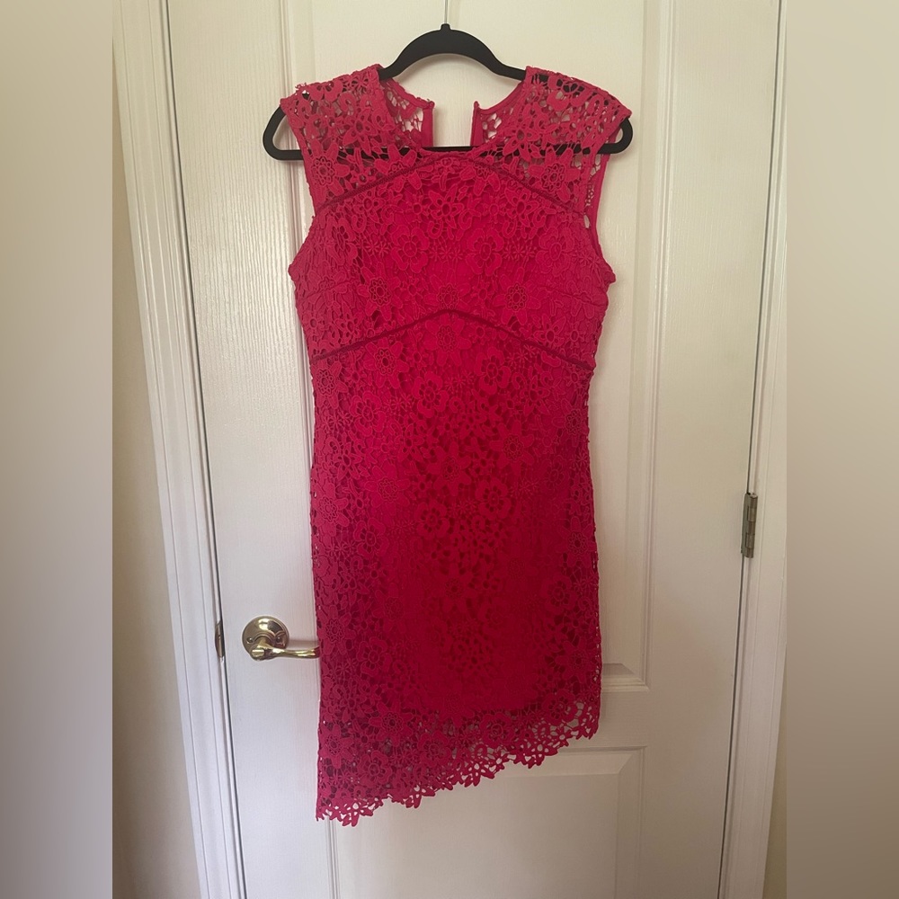 Bebe Fuchsia cocktail dress
